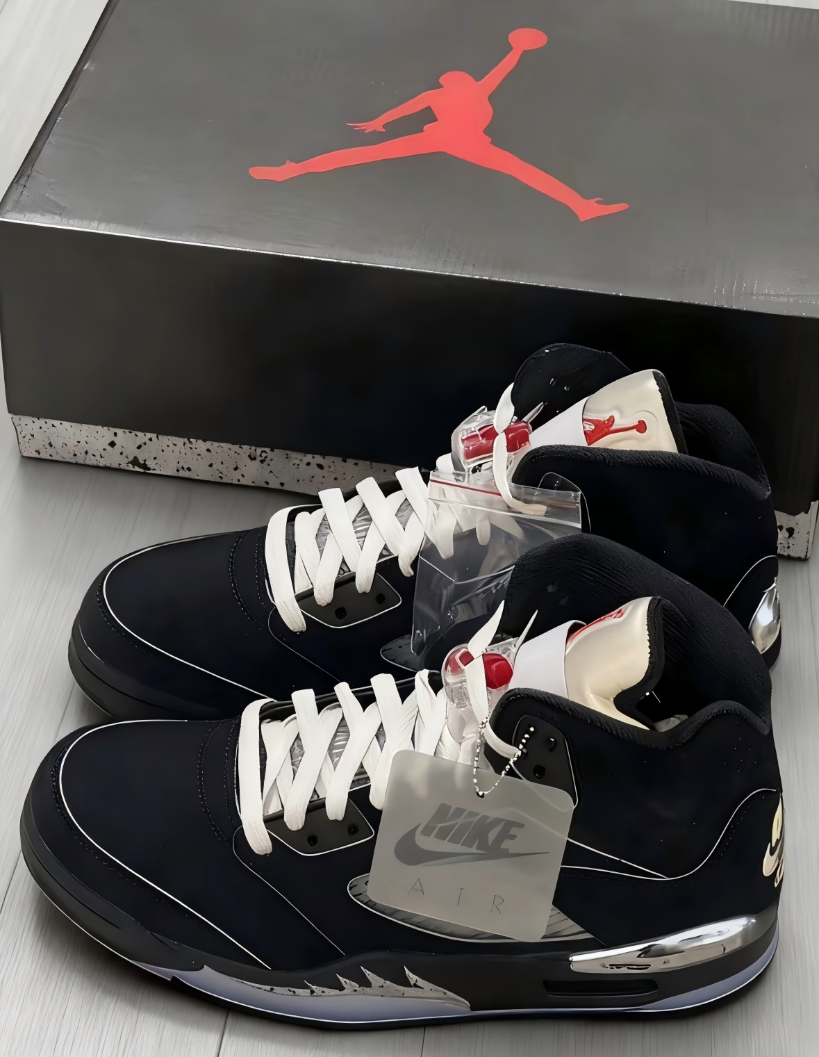 Jordan 5 “BLACK METALLIC REIMAGINED” Men’s Basketball Shoes High Top