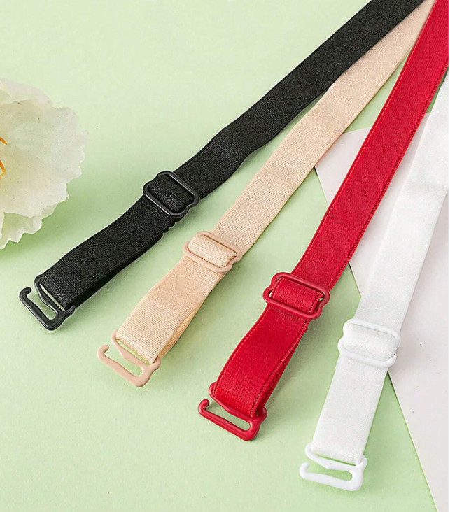 Bra Strap Holder Nonslip Elastic Adjustable Band Strap Racer Back Clip for Women