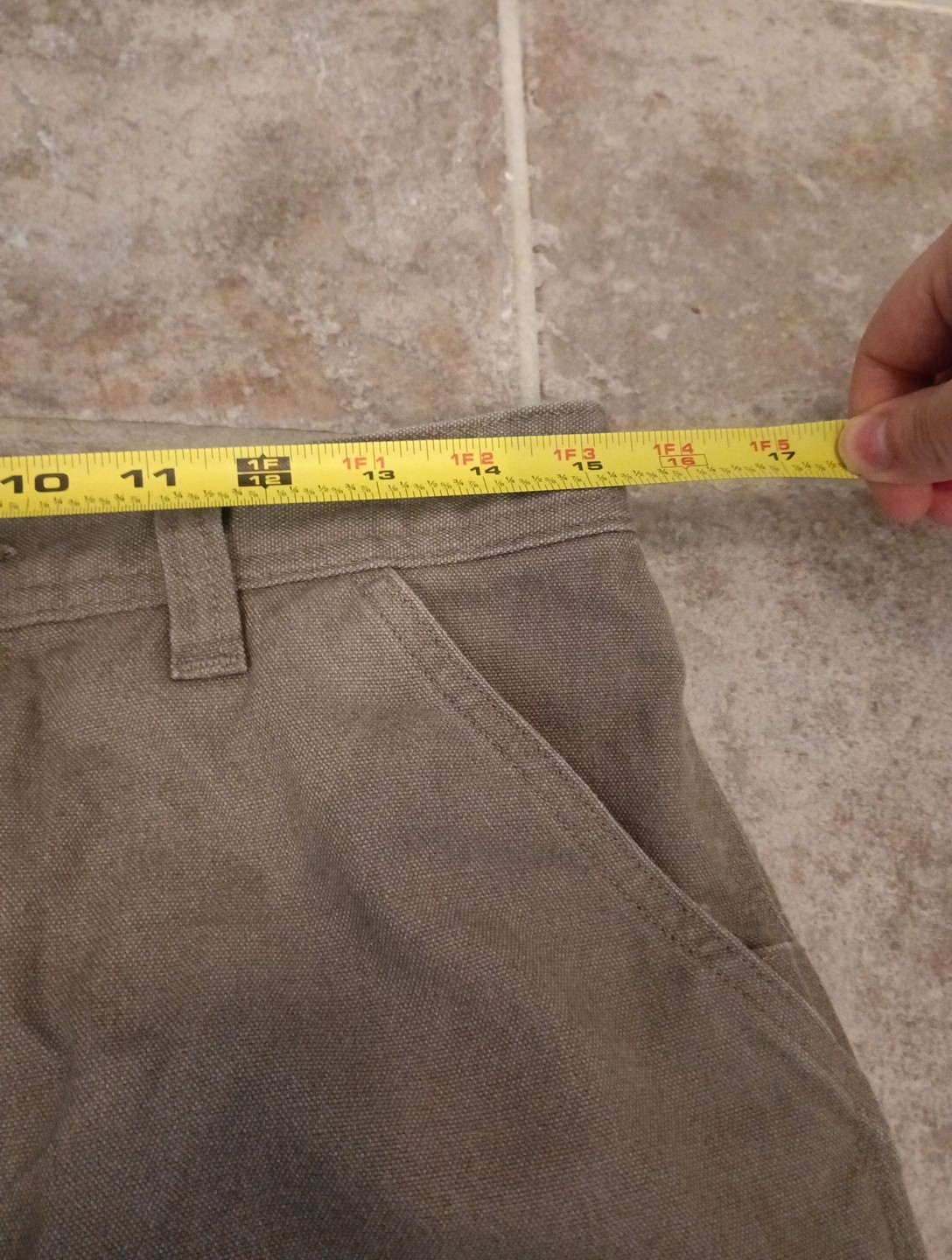 Patagonia All Seasons Hemp Canvas Double Knee Pants Women 6 Tan Hemp Blend