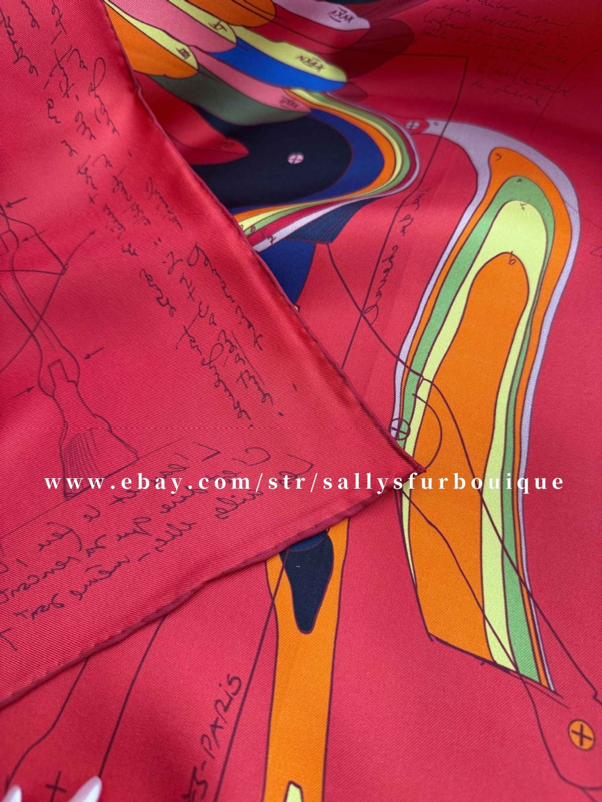 2026 Sallys 18 Momme Twill Silk Wrap Scarf Fly Horse Print Double Face Shawl 35″