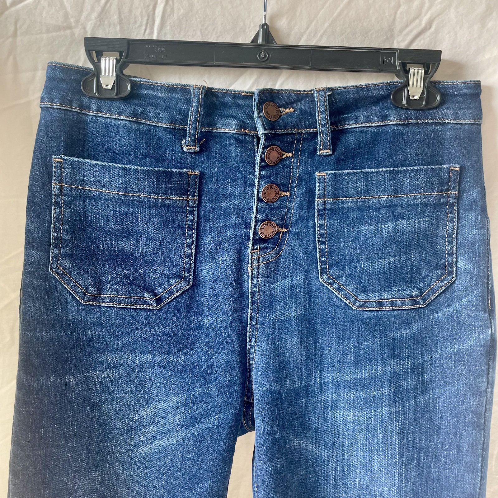 Judy Blue Women’s Skinny Jeans in Mid Blue Wash Size 9/29