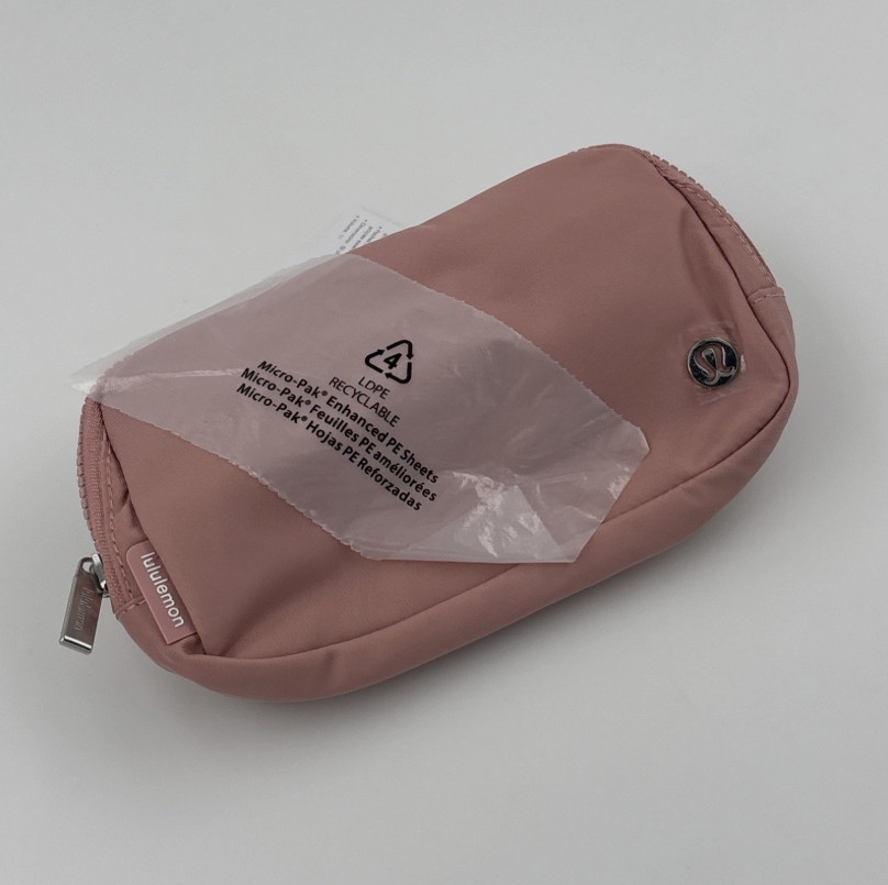 Lululemon Everywhere Belt Bag 1L Pink Haze Crossbody Waist Fanny Pack NWT Travel