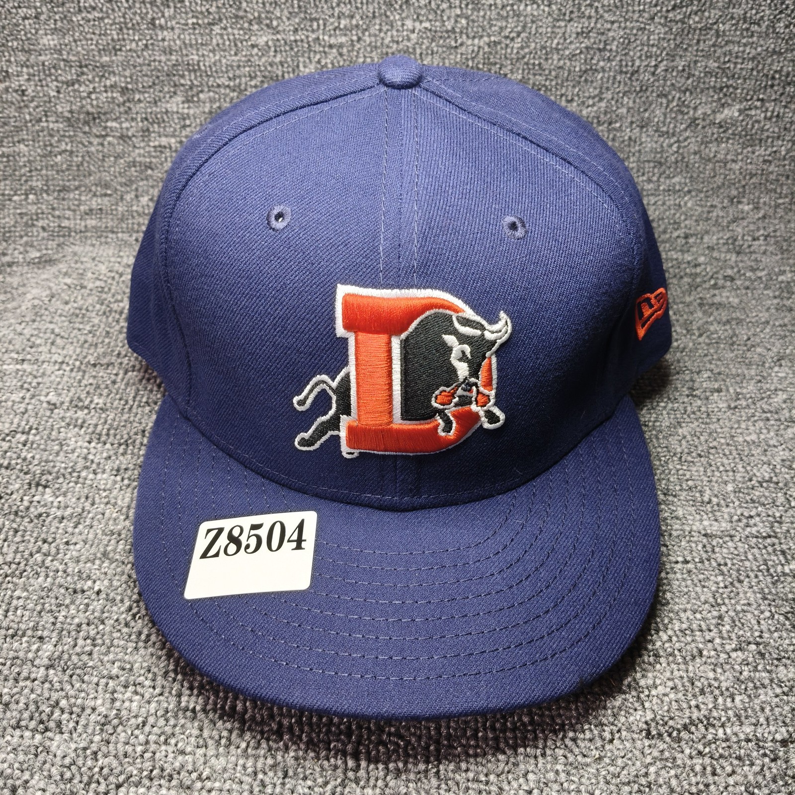 New Era Durham Bulls 59FIFTY Fitted Navy 7 1 4 MiLB Hat