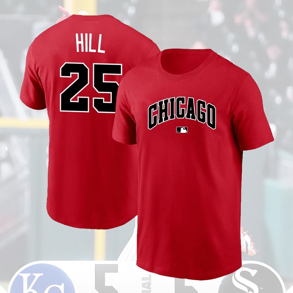 HOT! Derek #25 Hill Chicago Team 2026 Name and Number Gift For Fan