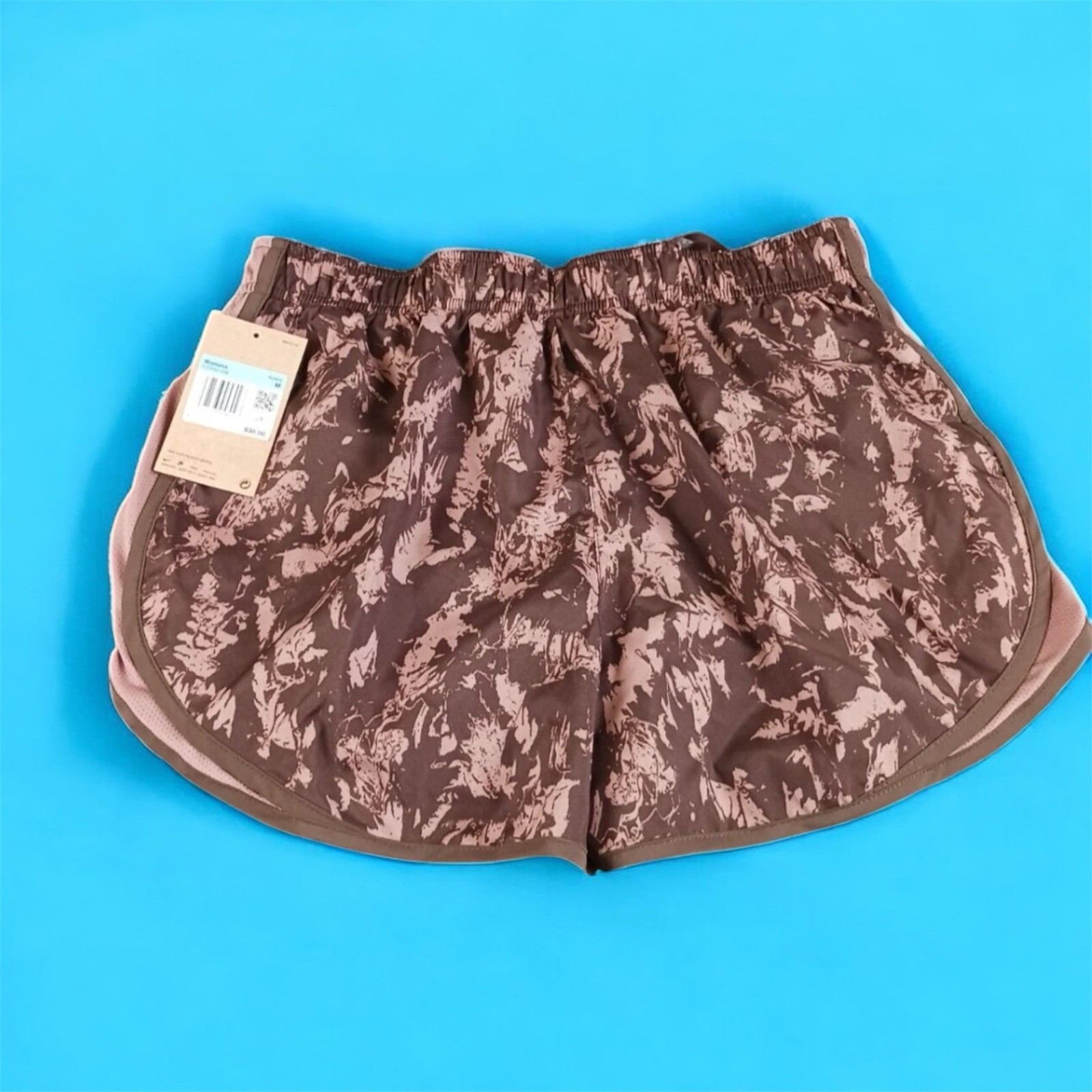 Nike Size Medium Womens Tempo One Printed Running Shorts MSRP $38.00
