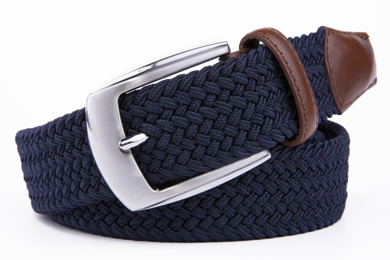 Elastic Fabric Braided Belt,Enduring Stretch Woven Belt for Unisex Men/Women/Jun