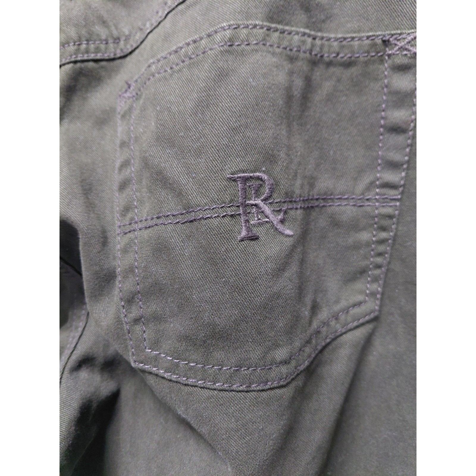 Polo Jeans Company Ralph Lauren Olive Green Pants Mid (10-12 in) Denim Size 6×32