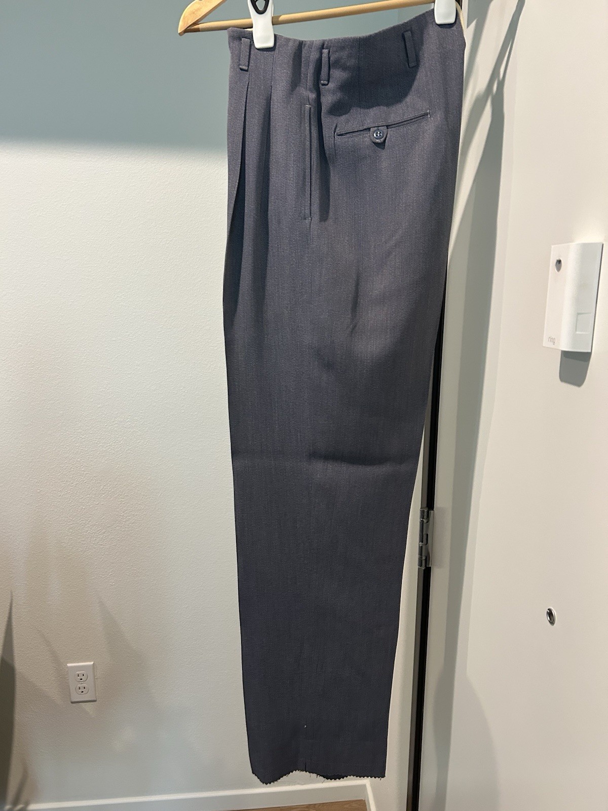 Vintage 40’/50’s Steel Blue Fleck Suit Rockabilly