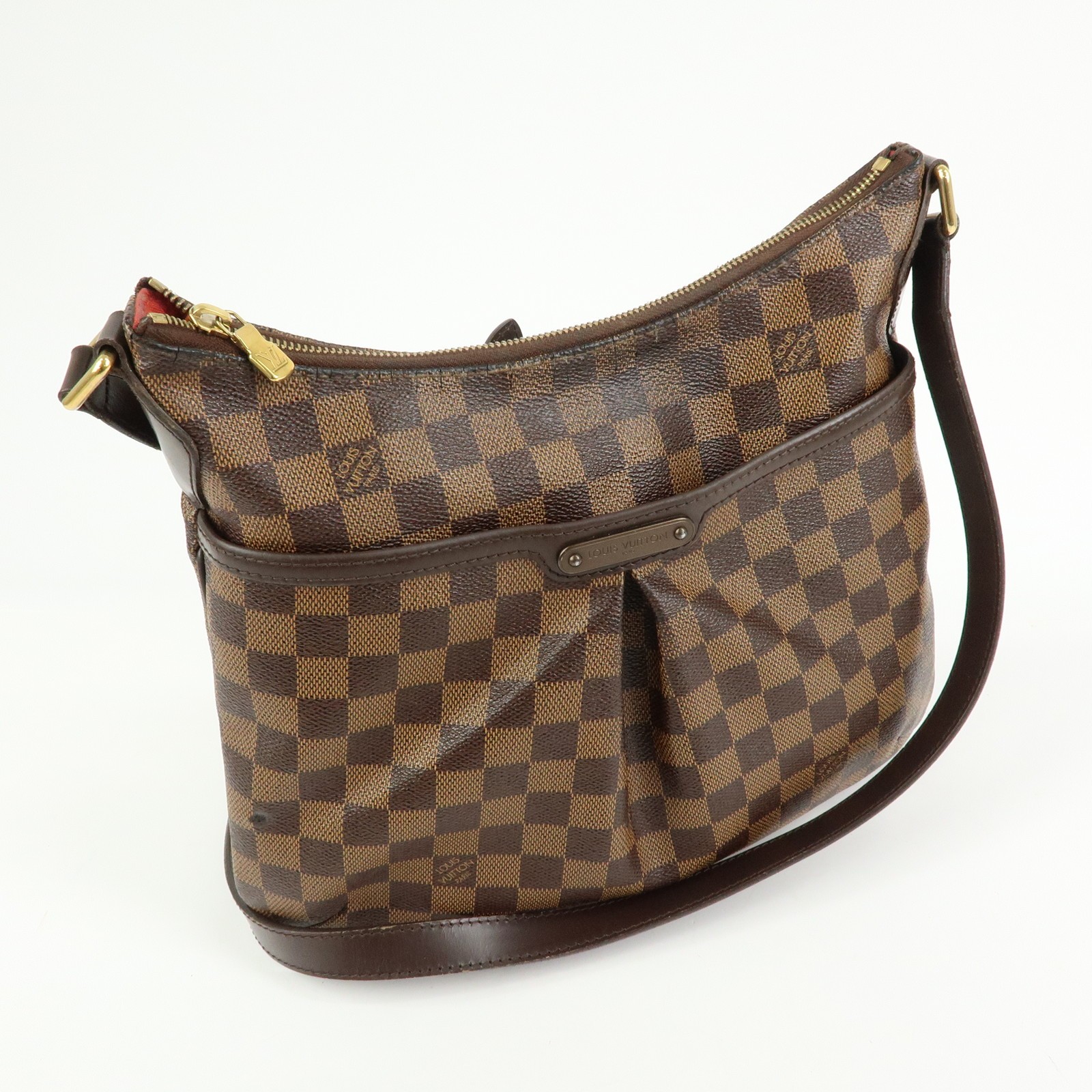 Louis Vuitton Damier Bloomsbury PM Shoulder Bag Brown N42251 Authentic Used F/S