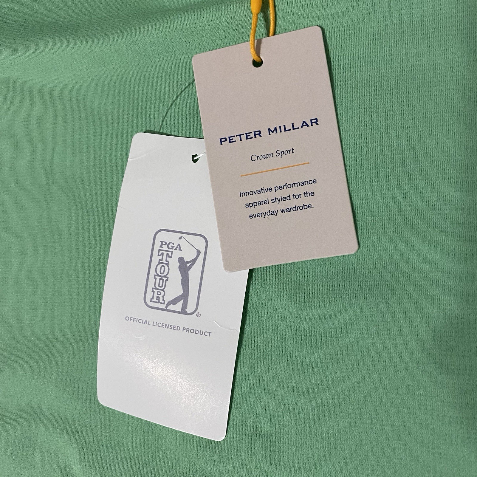 Peter Millar The Players Goldman Pine Green Raglan Mens 2XL PGA Tour Hoodie NWT