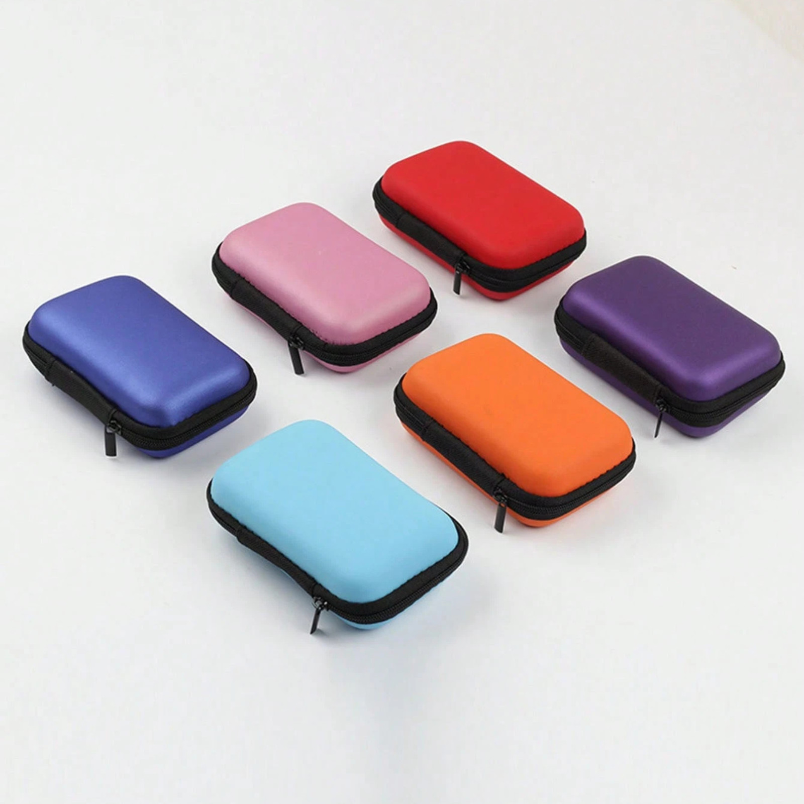 Headphone Bag Data Cable Storage Mini Coin Storage Bag Multi-uses Cosmetic Bag