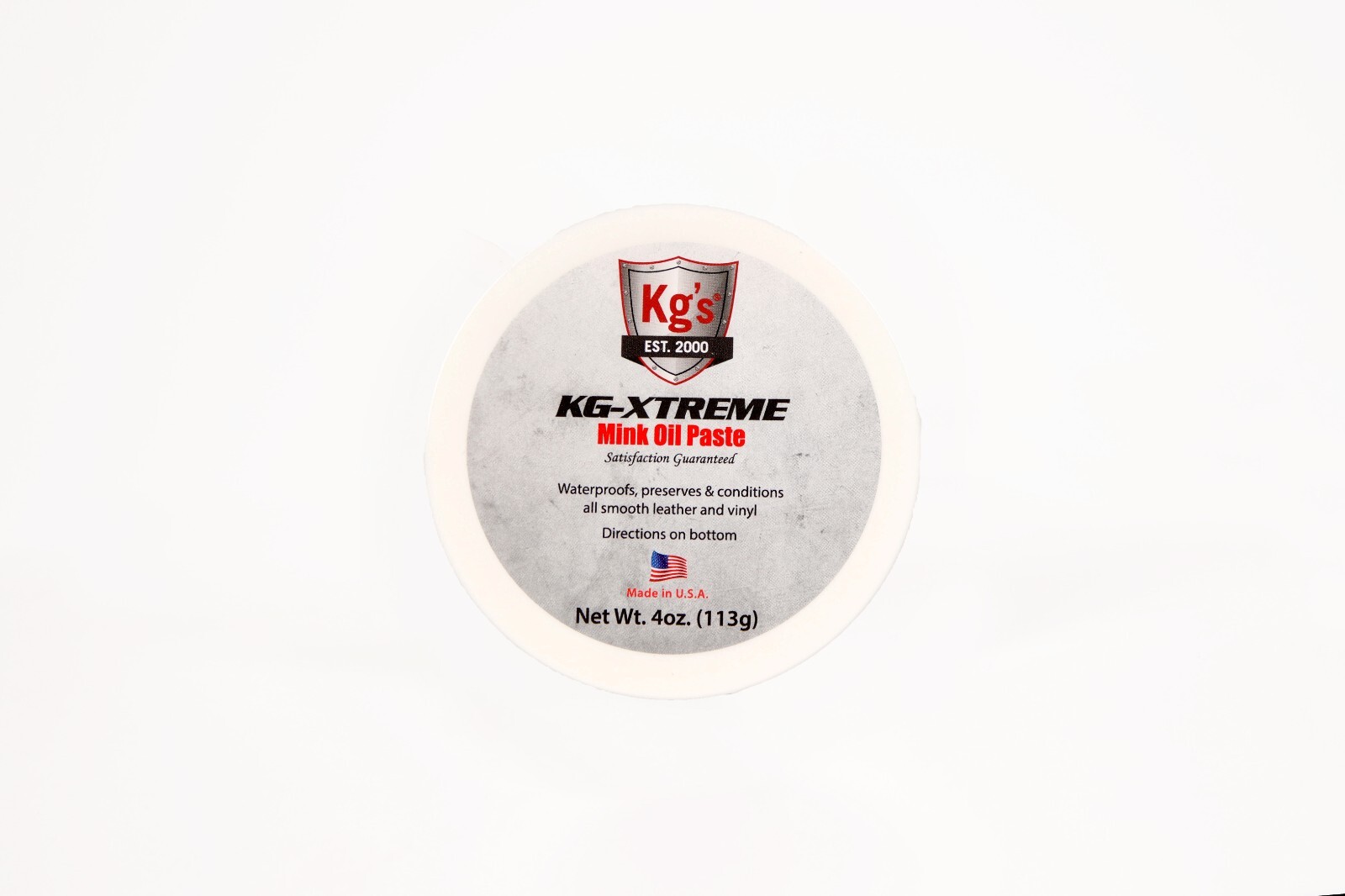 Kg’s Mink Oil Paste 4 Ounce