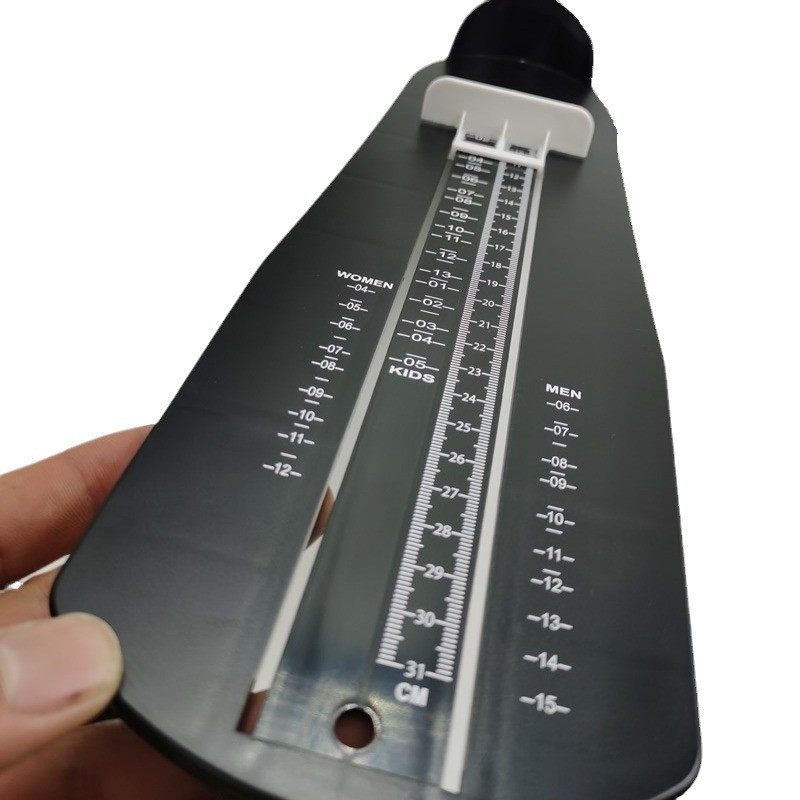 US Shoe Size Foot Measuring Gauge for Adults & Kids, Home Foot Measurement Tool