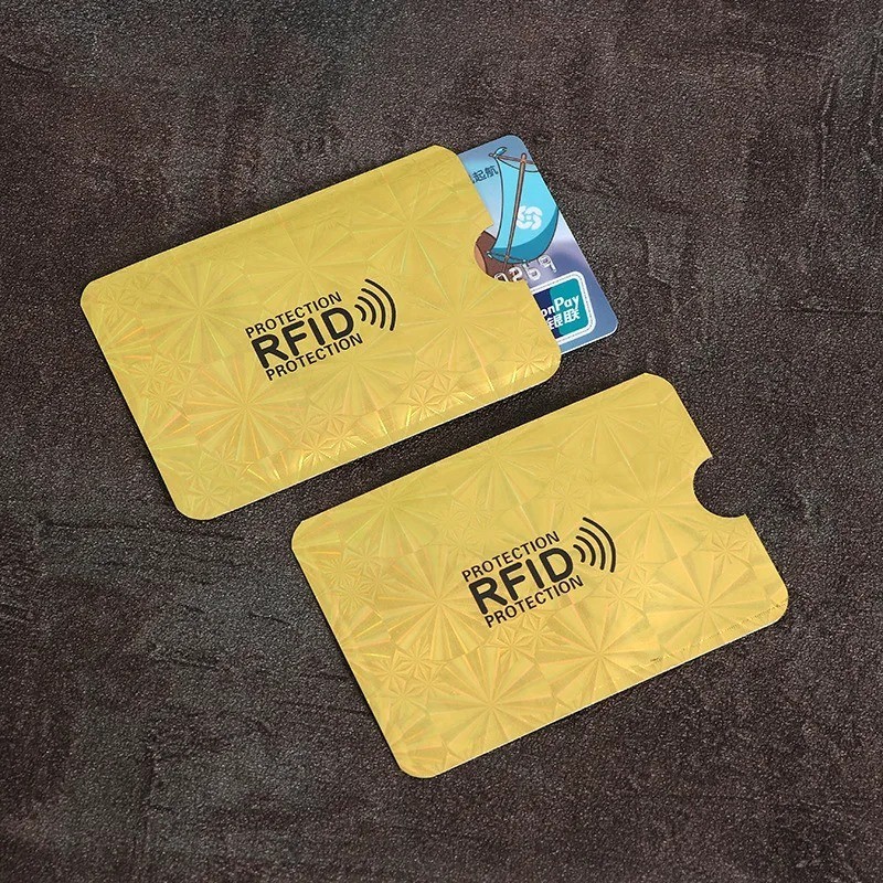 10PCS Anti RFID Blocking Card Sleeve-Secure Credit/Debit Card Holder ID Wallet