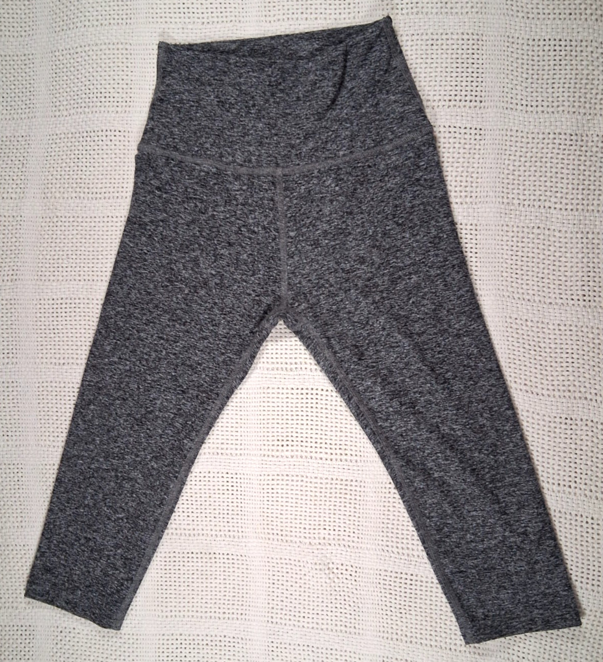 Beyond Yoga Womens Leggins Size Small S Made in USA Athletic Pants Black Gray