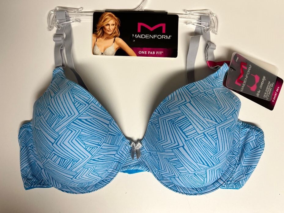 Maidenform One Fab Fit Bra Size 36D Style 07959 NEW MSRP $38.00 Blue