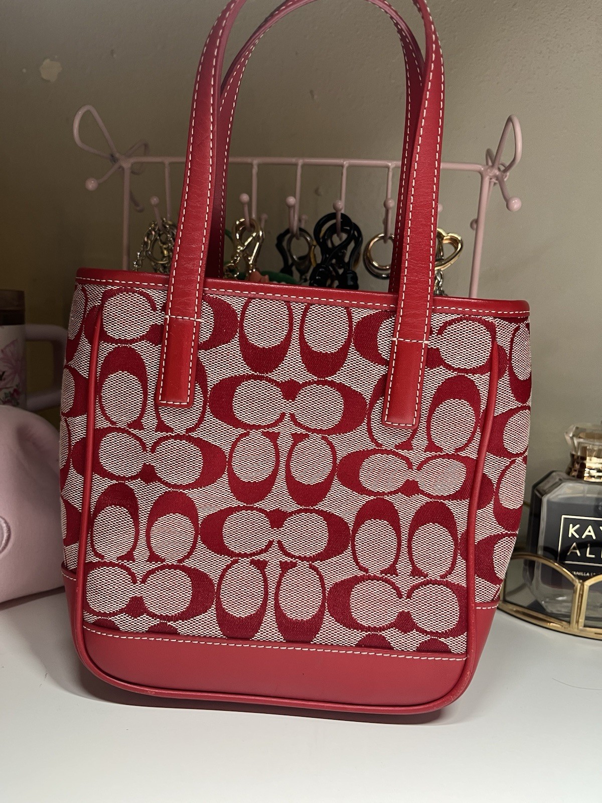 coach vintage mini lunch tote