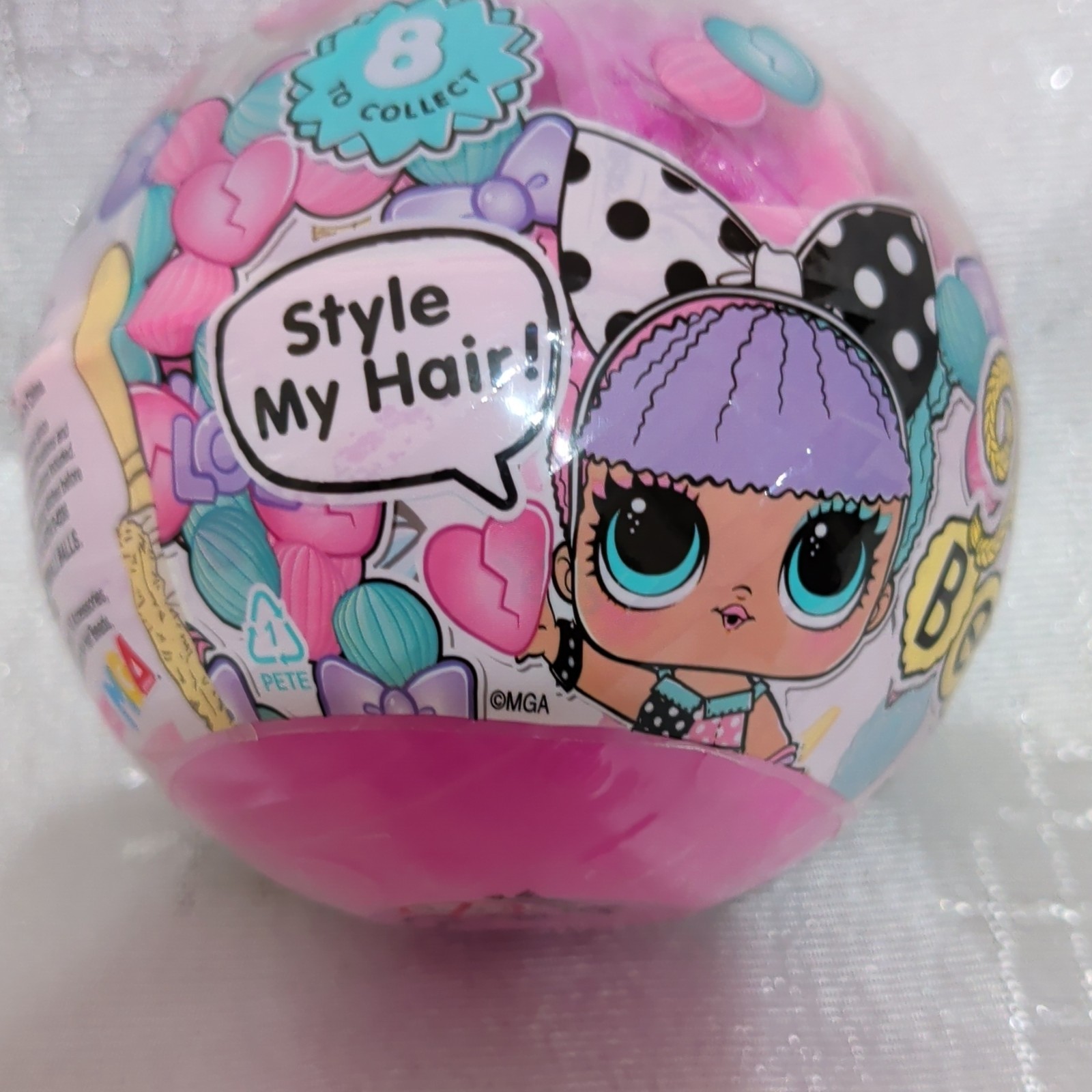 L.O.L. Surprise! Style My Hair Hair Beads Set 64+ Assorted Styles Multicolor