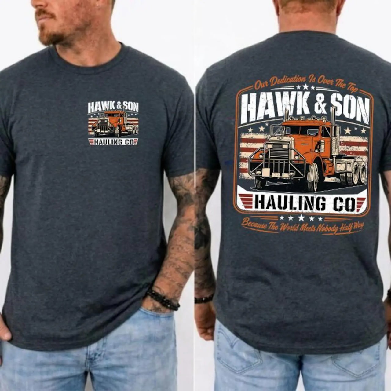 Over The Top Trucker Shirt, Hawk and Son shirt,Vintage Arm Wrestling Movie Shirt