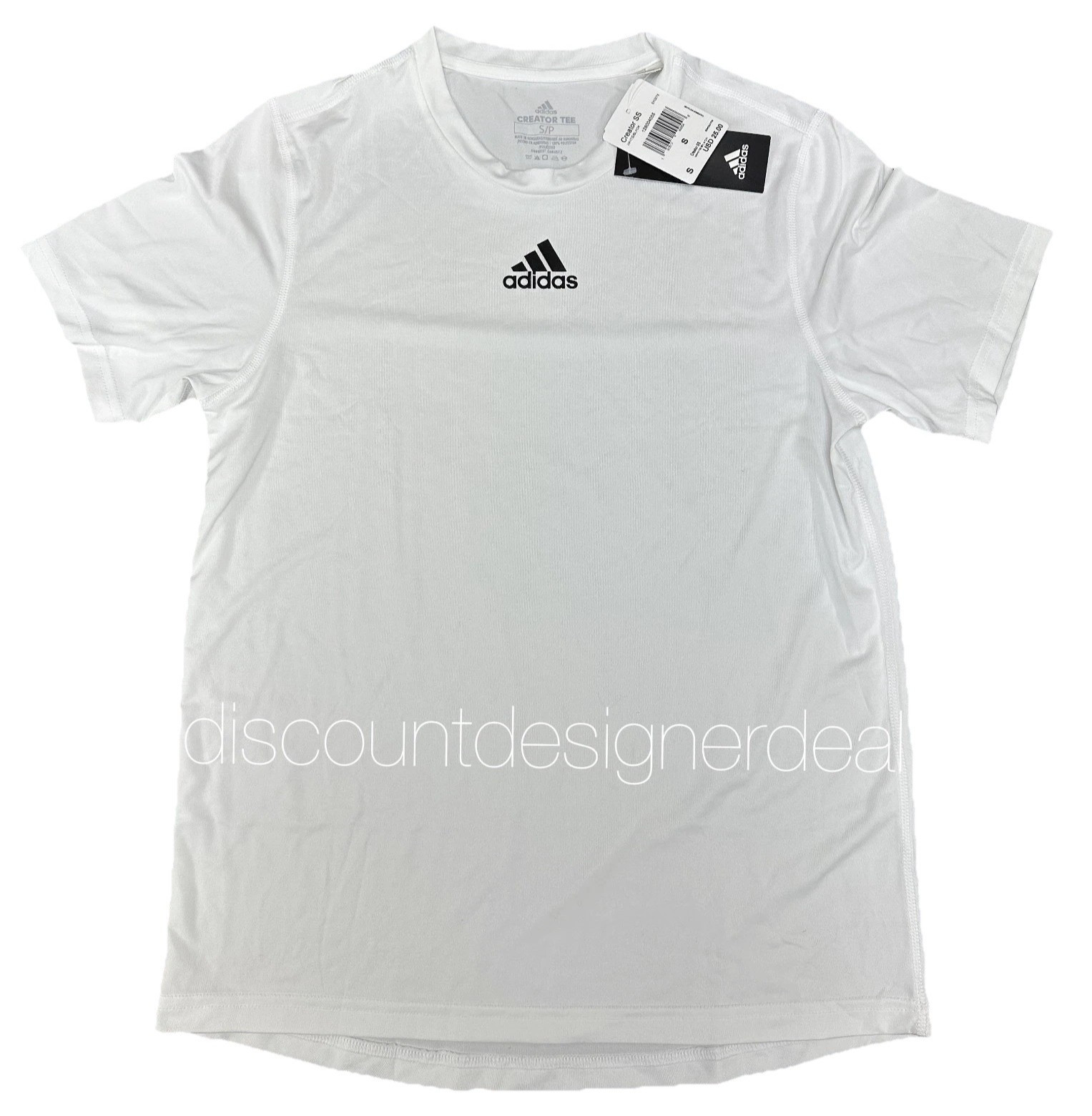 adidas Creator Short Sleeve Shirt Men’s White New with Tags All Colors Available