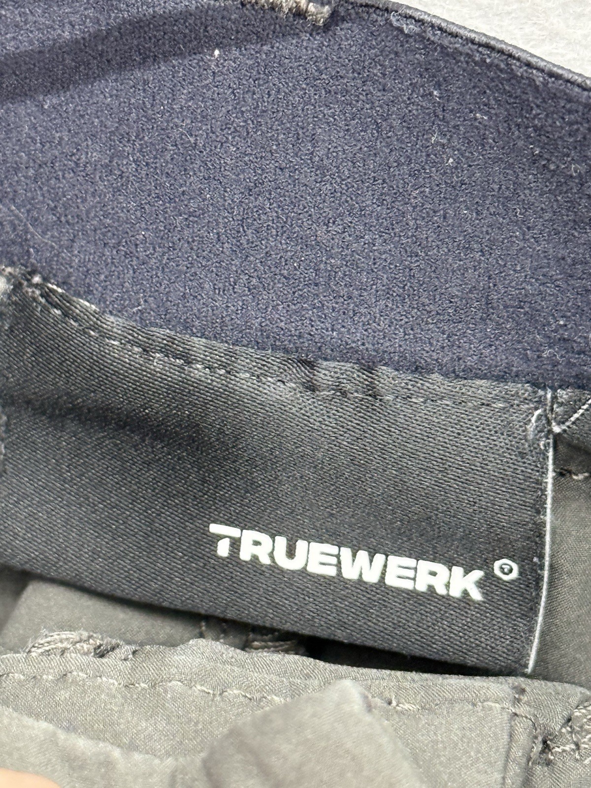 Truewerk Cloud Pants Mens 3XL Gray Workwear Utility Outdoor Performance Hiking