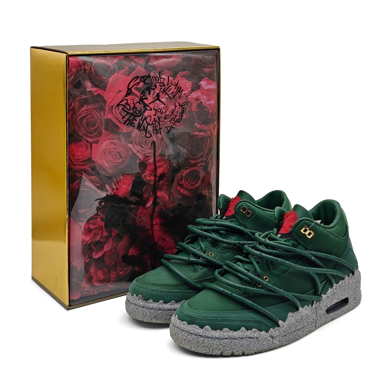 Jordan x Teyana Taylor Concrete Rose Air Jordan 3 US5-US15.5 Women’s IF3097-300
