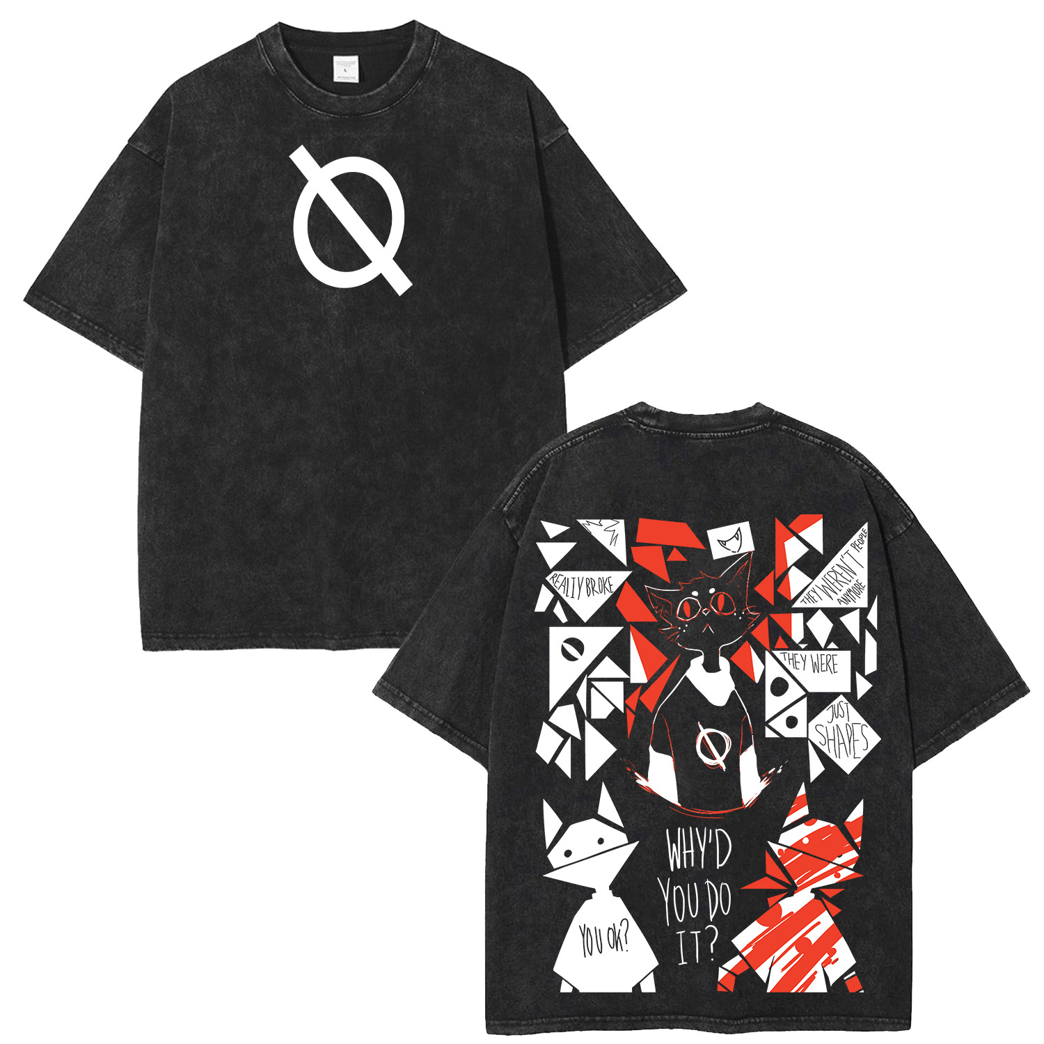 Night in the Woods Graphic T Shirt Mens Heavyweight Cotton Streetwear Tee