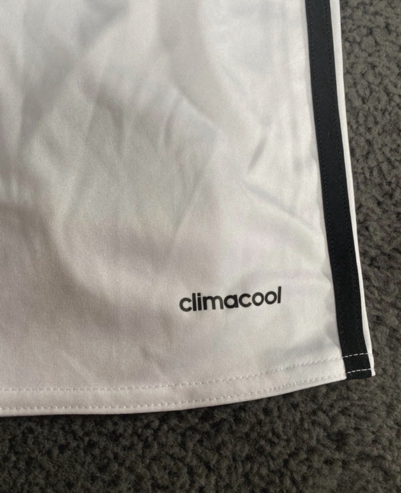 Original Adidas Germany National Team Soccer Shorts White ClimaCool