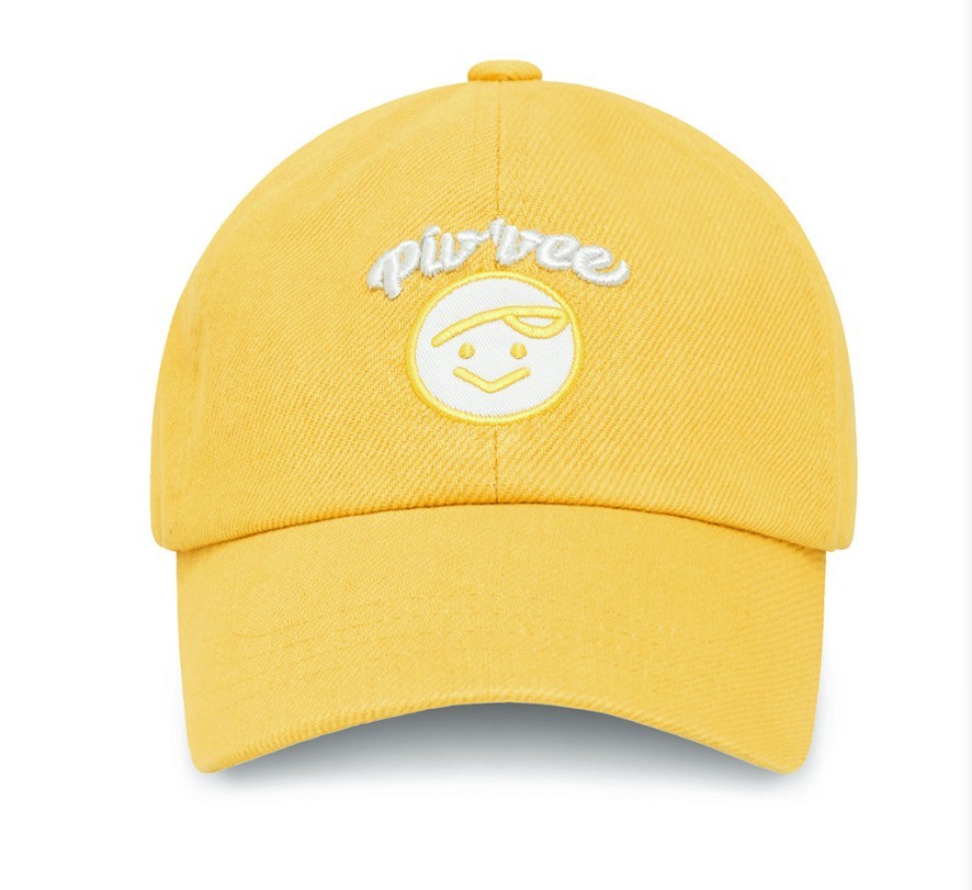 Pivvee Smiley Embroidery Golf Baseball Cap Adjustable Outdoor Sports Sun Hat