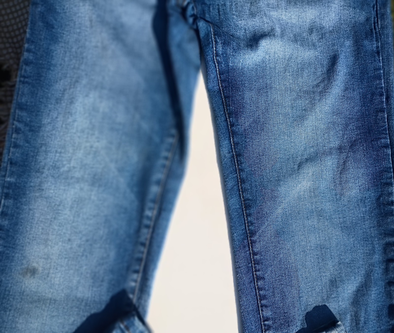 81 Company Mens Relaxed Denim Blue Jeans