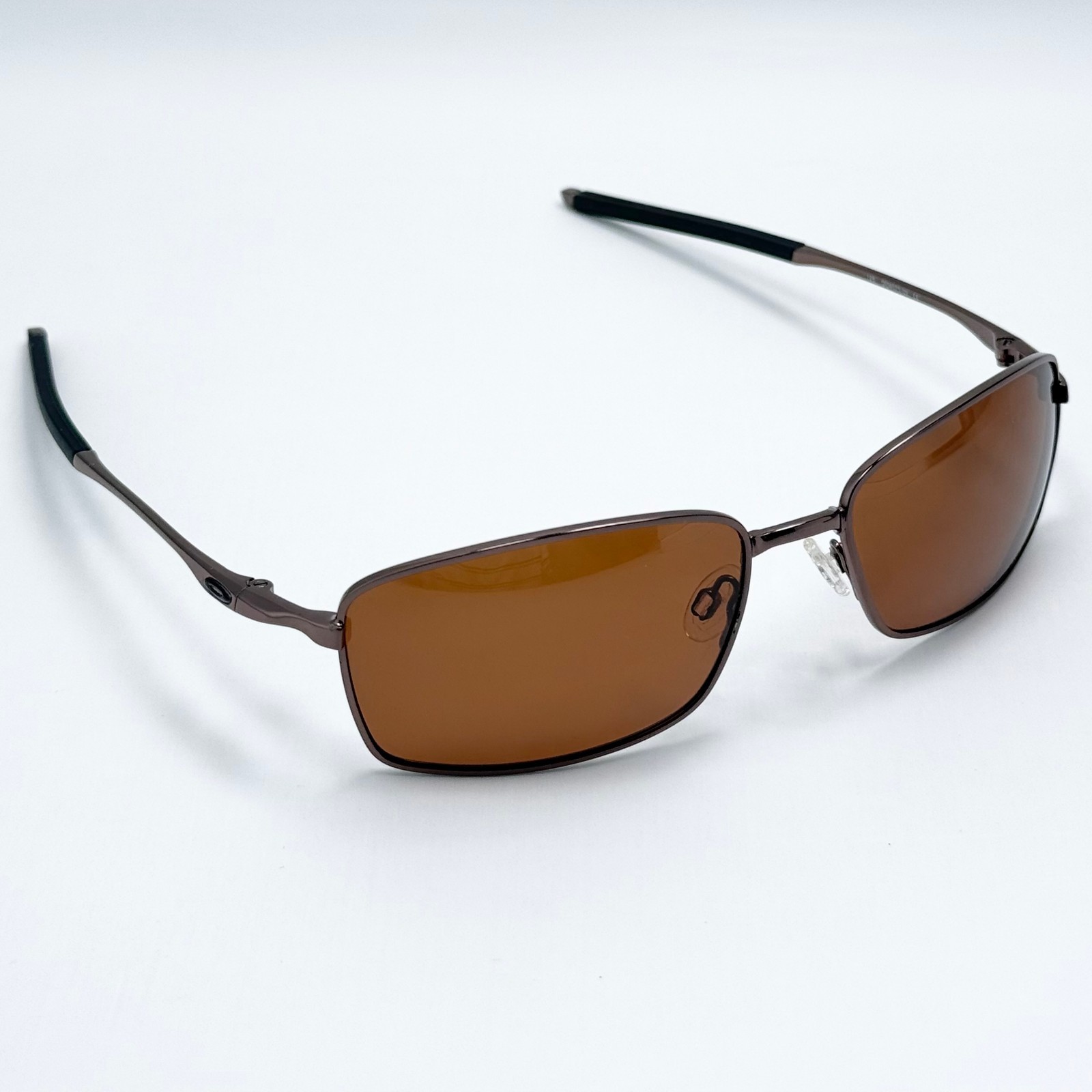 Oakley Square Wire OO4075 Tungsten Polarized Sunglasses 60mm New