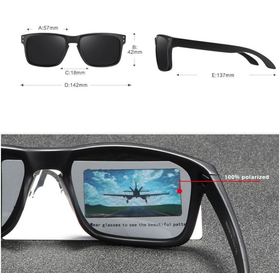 Oakley Holbrook Grey Smoke Clear Frame Blue Mirror Polarized Lens Sunglasses NEW