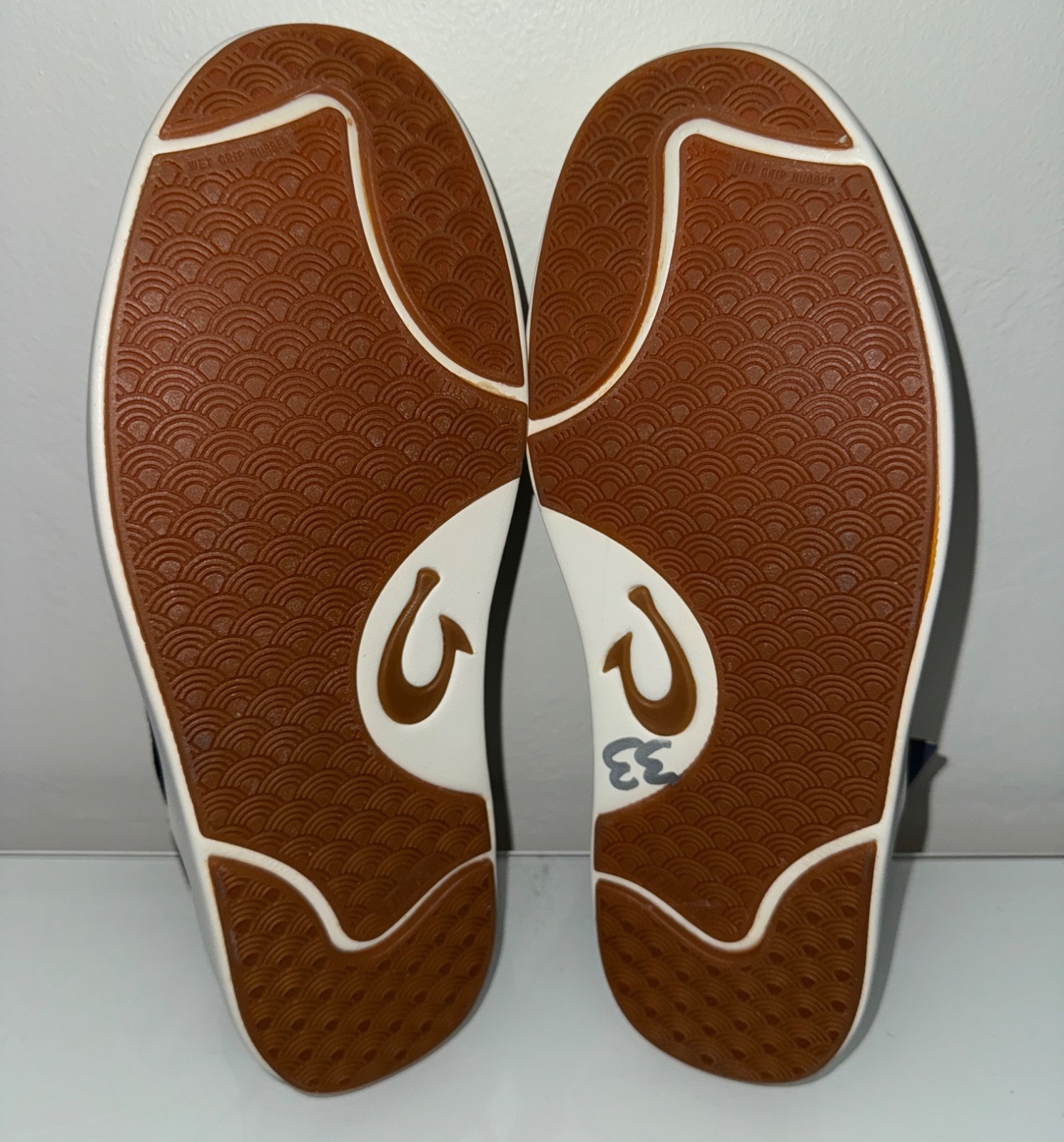 New Mens OluKai Lae’Ahi Pa’i Slip On Shoes Lava Rock / Ke Au Camo Black Sz 8