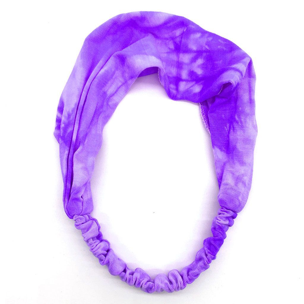 Women Yoga Sports Wide Headband Stretch Boho Hair Band Turban Headwrap Headwear