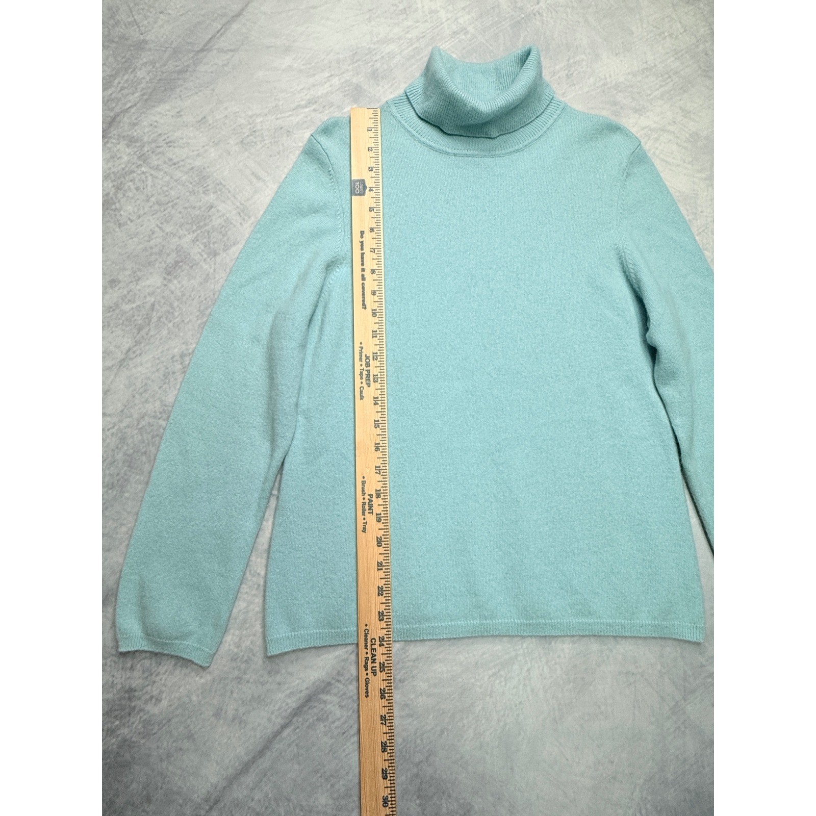 Charter Club Womens sz XL Cashmere Turtleneck Sweater quiet luxury minimalist