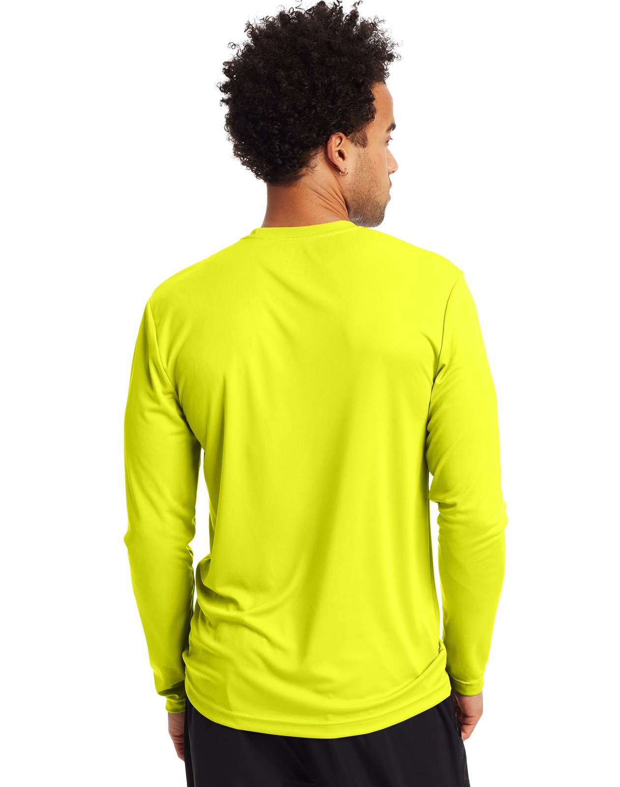 Hanes Sport Cool DRI Men’s Performance Long Sleeve T-Shirt, Value 4-Pack