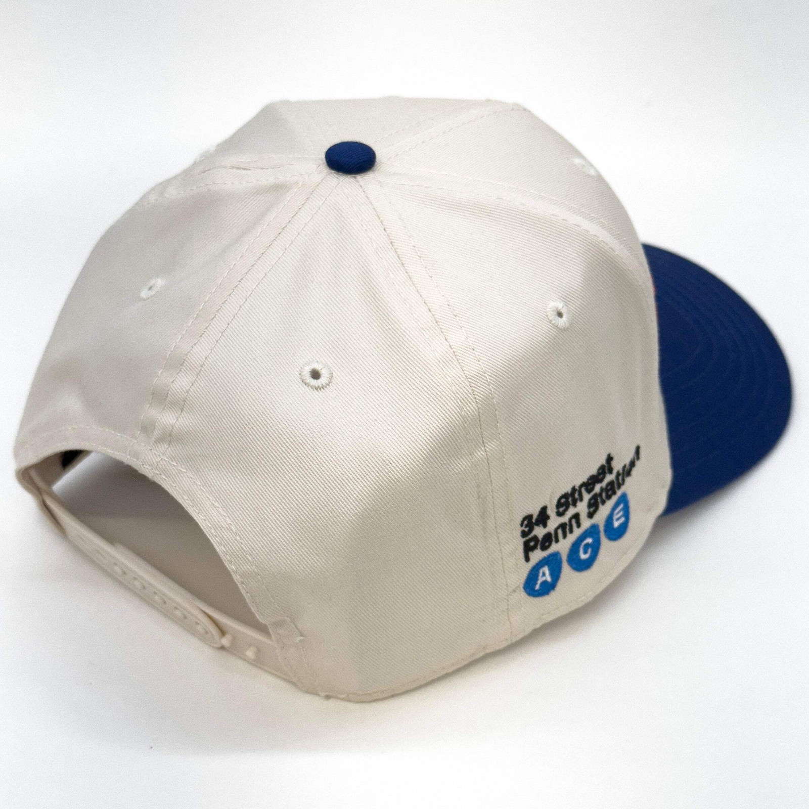 NYK Subway Snapback | Blue & Natural