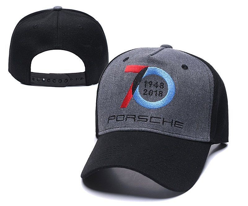Porsche Embroidered logo hat tradition Baseball cap Golf hat Adjustable