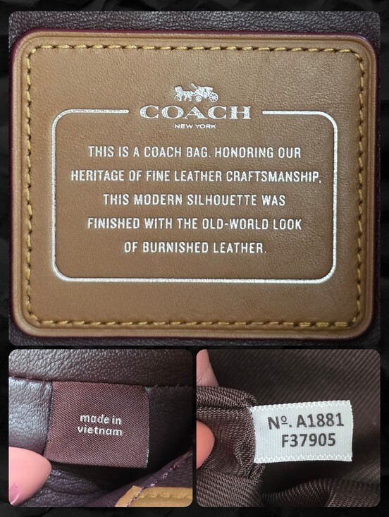 Coach F37905 Nomad Hobo Burnished Tan Glovetanned Leather Shoulder Bag