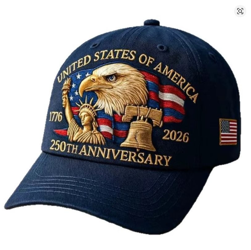 Baseball Cap United States 250th Anniversary Hat