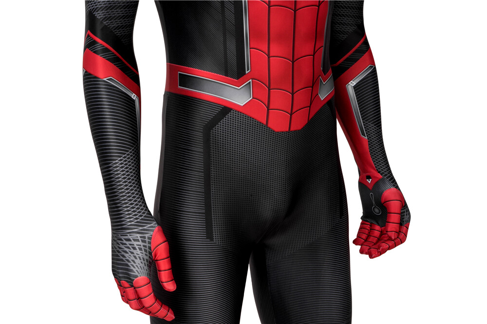 Spiderman Far From Home Jumpsuit Cosplay Costume 3D Zentai Suit Halloween Adult