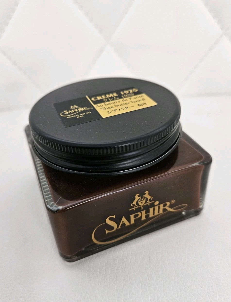 Saphir Medaille D’or Pommadier Cream Shea Butter Based (Brown-Marron) 75ml