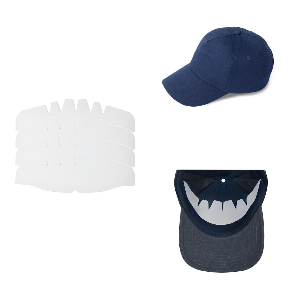 Shapers Image 4 Pk CapPro Baseball Crown Inserts – For Fitted Caps & Snapbacks