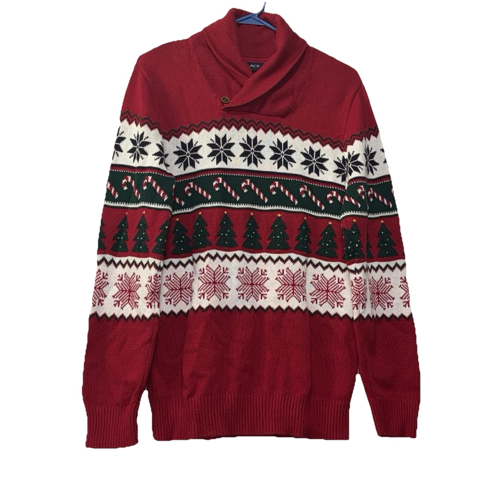 Holiday Christmas Sweater Ugly Christmas Sweater Mens Size Small NWOT E1350