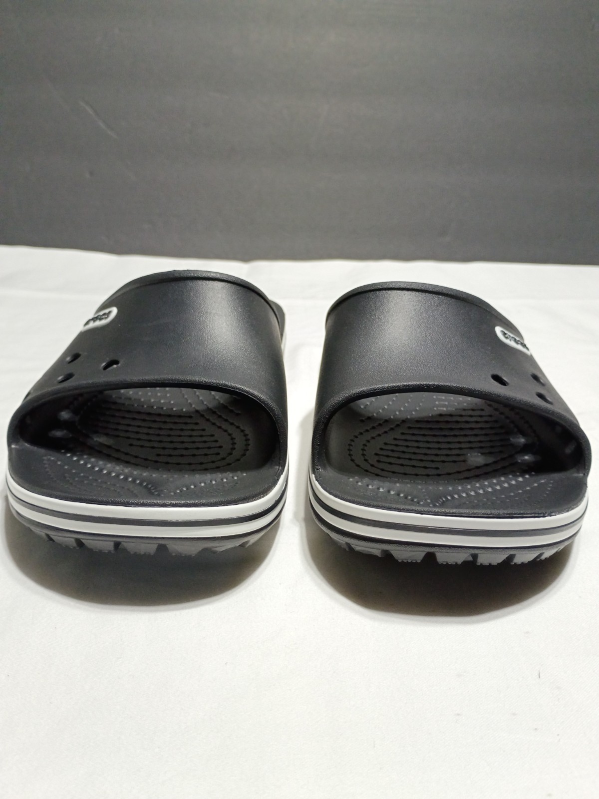 Size 10 Crocs Adult Bayaband Slide Sandals, new no Tags/Box, Women Size 12