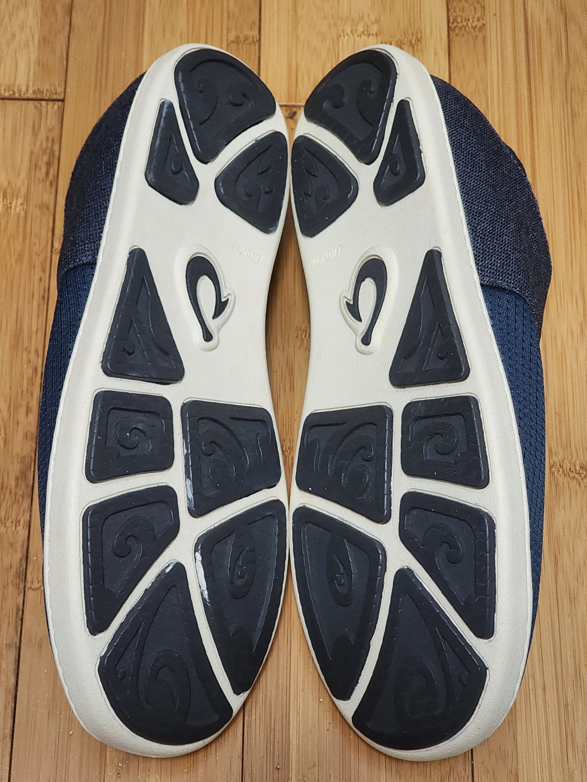 Olukai Nohea Moku Shoes Men’s 11.5 Sneakers Blue Mesh Slip On Boat Casual Beach