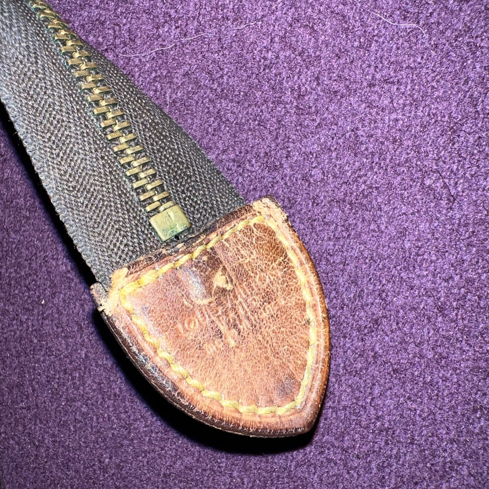 Louis Vuitton Vintage Monogram cosmetic pouch 7.5”