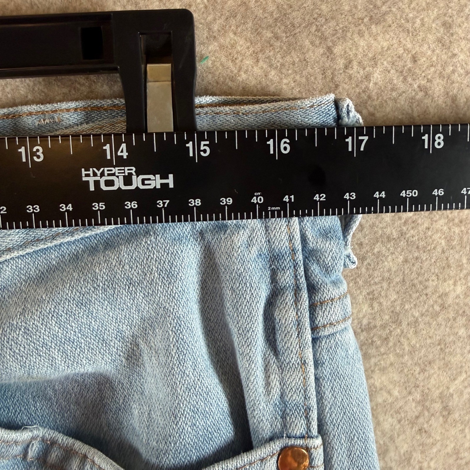 Wrangler Cowboy Cut Jeans 33×34 Light Wash Slim Fit Denim 936GBH 33×34