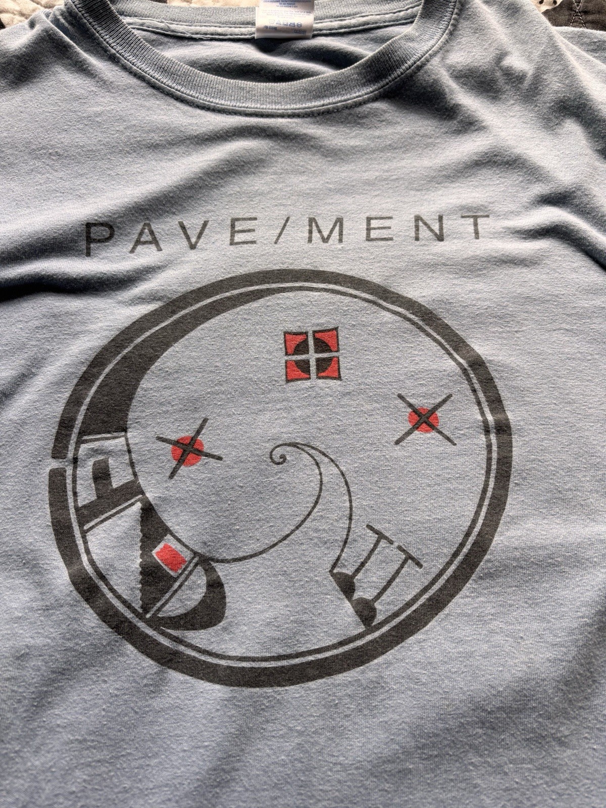 Vintage Pavement ( tour ? ) band shirt pave/ment 90s concert size Medium