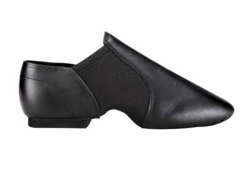 Linodes PU Leather Jazz Shoe Slip On Dance Shoes for Girls Boys Toddler Kid